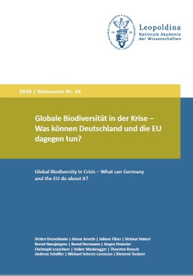 Leopoldina Diskussionspapier Biodiversität 2020